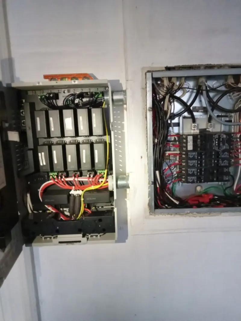 Electrical panel upgrade completed for Commercial Electrician Services in Granville